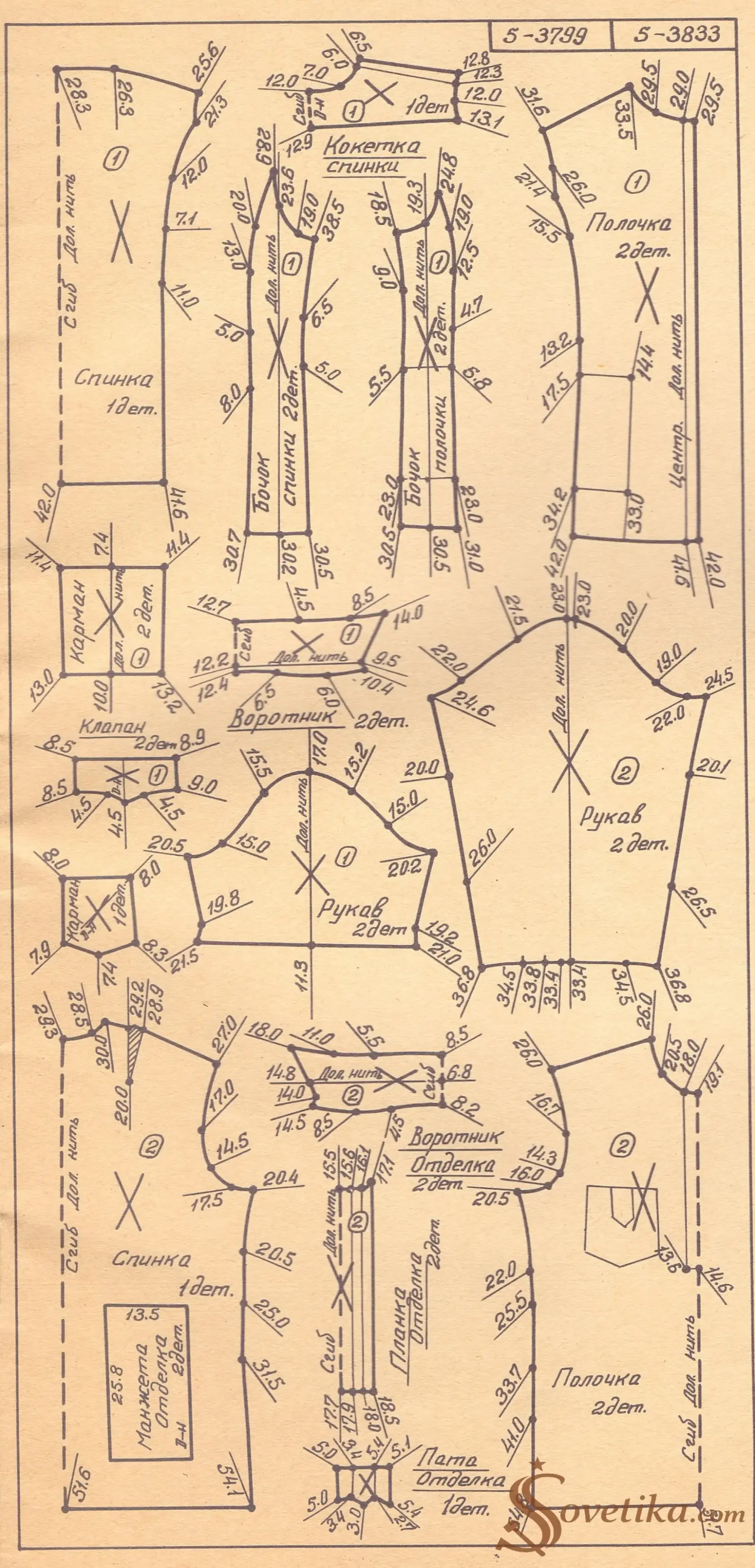 1975 - Шейте сами - модель 10 - выкройка.webp