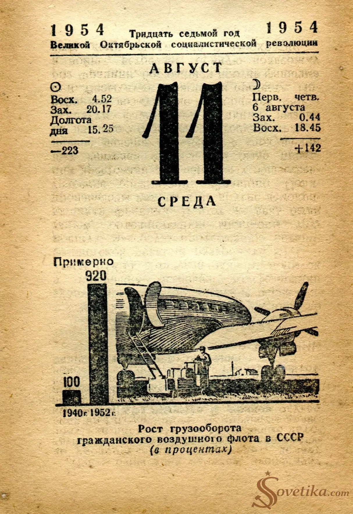 1954.08.11 - Календарь Политиздата.webp
