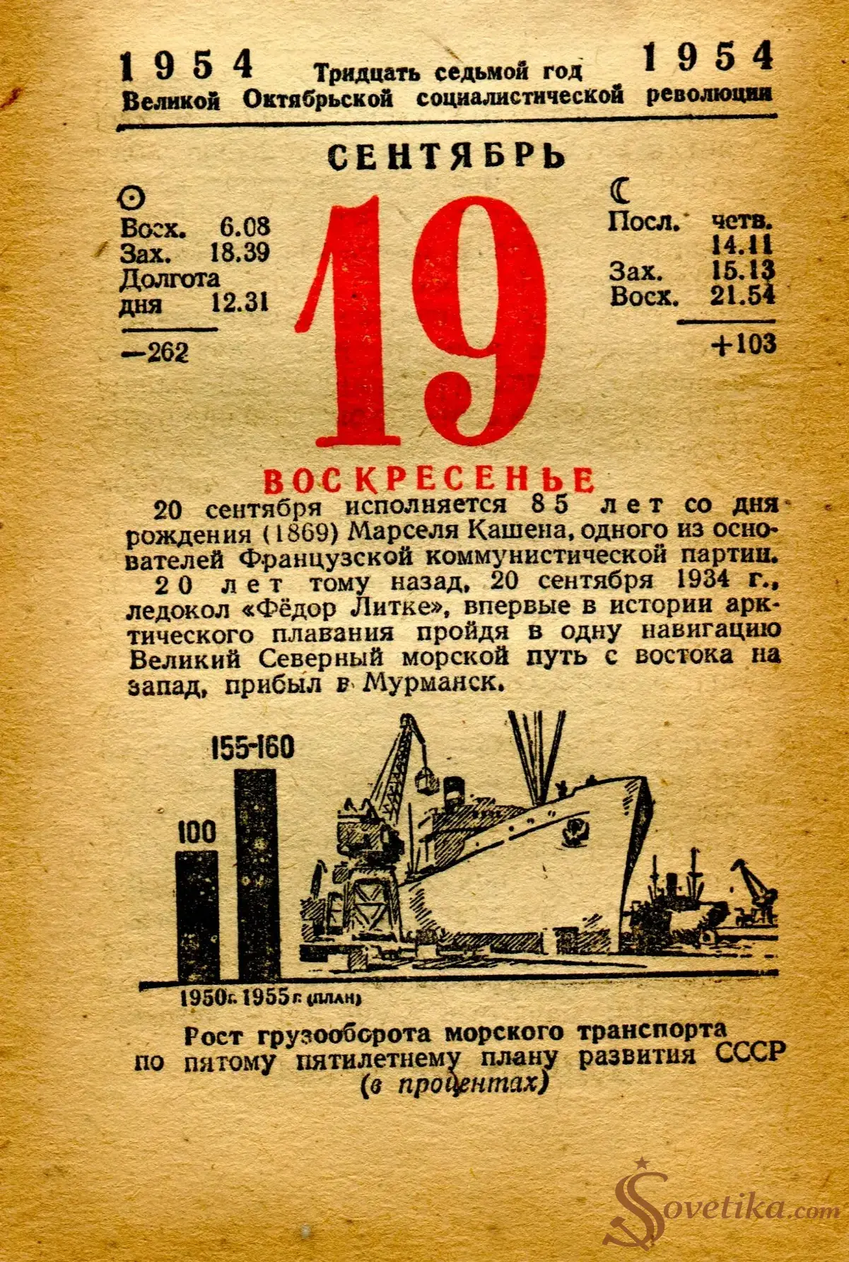 1954.09.19 - Календарь Политиздата.webp